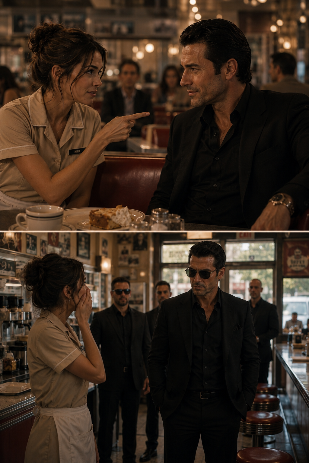 She Called the Most Dangerous Man in the Room a Bad Boy Without Knowing Who He Was — and When He Showed Up at Her Diner the Next Morning She Understood Exactly What She Had Done
