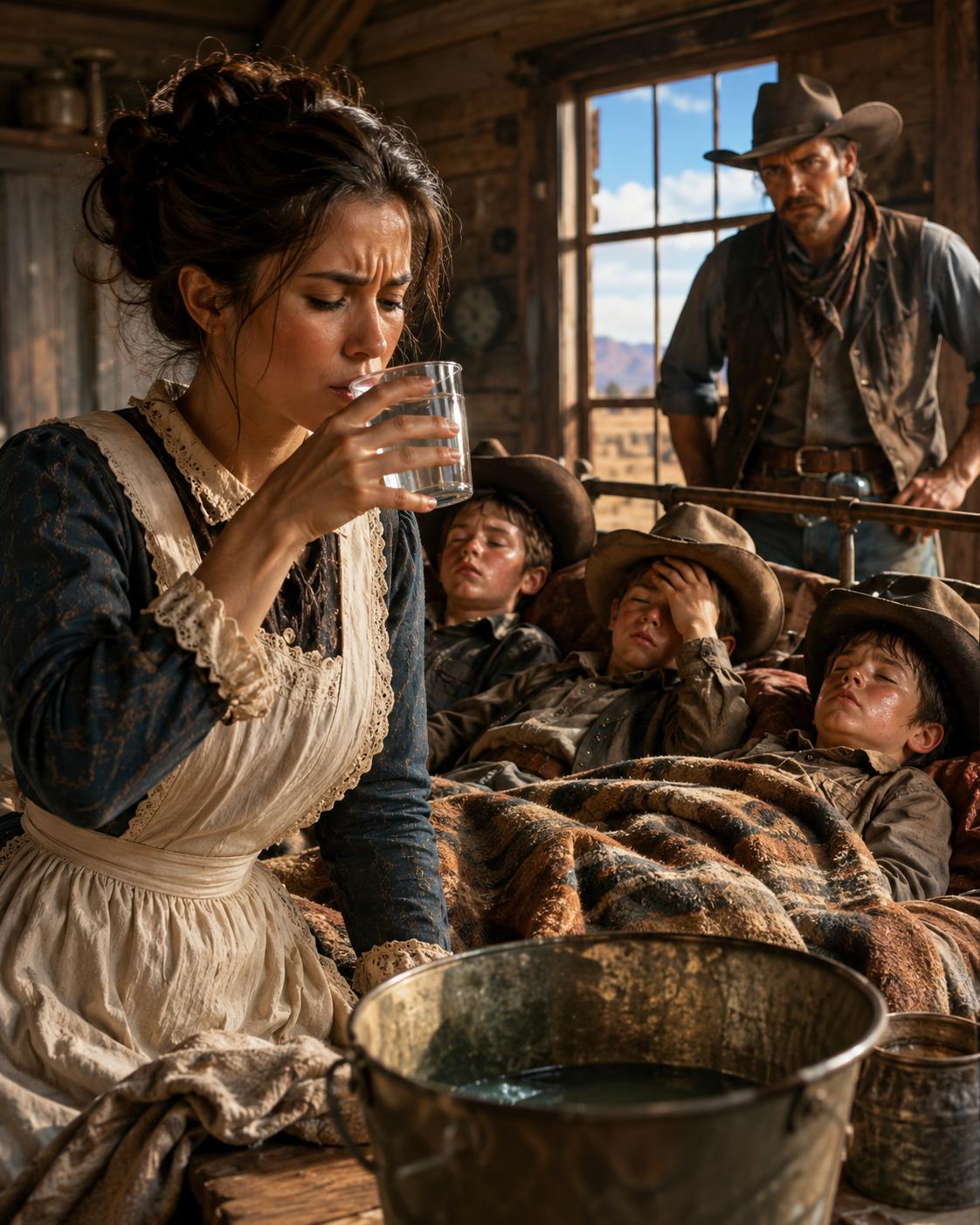 Three Cowboy Boys Kept Getting Sicker Every Day—Until the Housekeeper Tried Their Water
