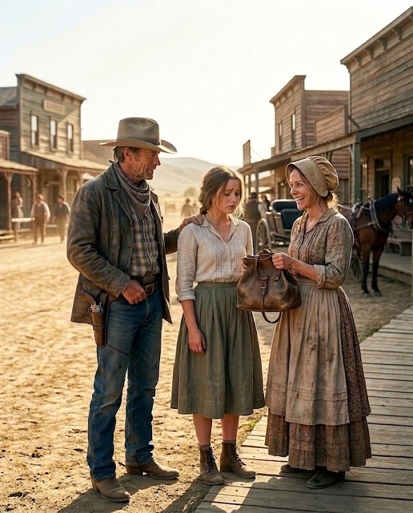 Her Mother Sold Her for 30 Silver Dollars—The Most Feared Cowboy in Wyoming Paid It and Said “I Didn’t Buy You. I Bought You Free”
