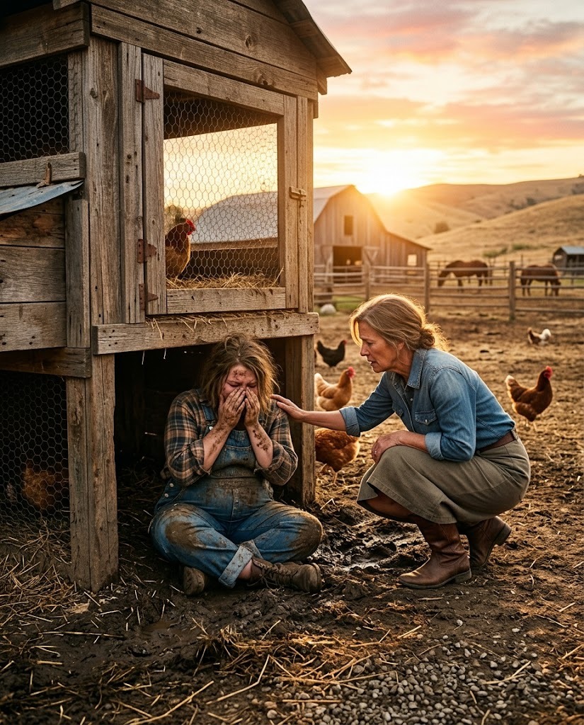 I Found My Pregnant Daughter Hiding in the Mud Under a Chicken Coop—She Was Too Ashamed to Tell Me What Her Billionaire Husband Had Done