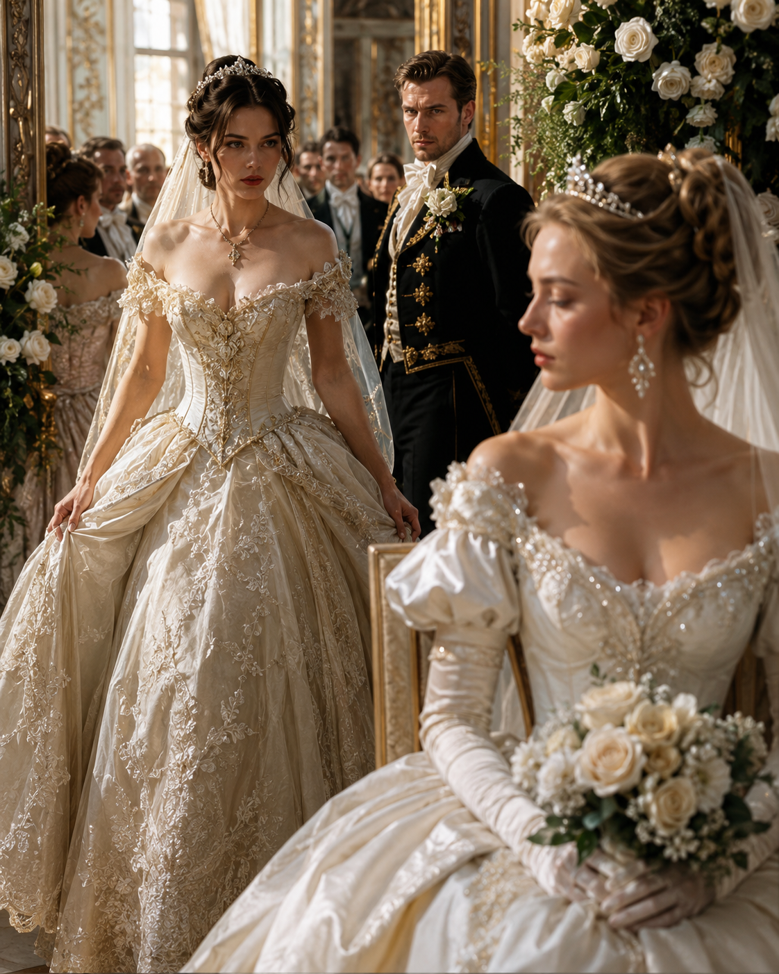 The duke’s mistress arrived at his wedding wearing the bride’s dress — but the new duchess never looked at her once.