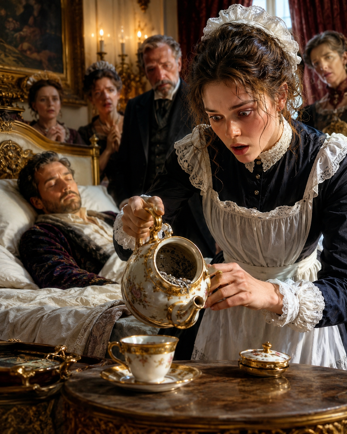 Everyone Believed the Lord Was Dying of Illness—Until a Maid Looked Inside His Teapot