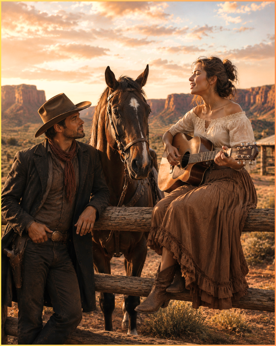He Told Her Straight He Wasn’t Offering Love—She Said Yes Anyway, and His Horse Told Her Everything He Couldn’t