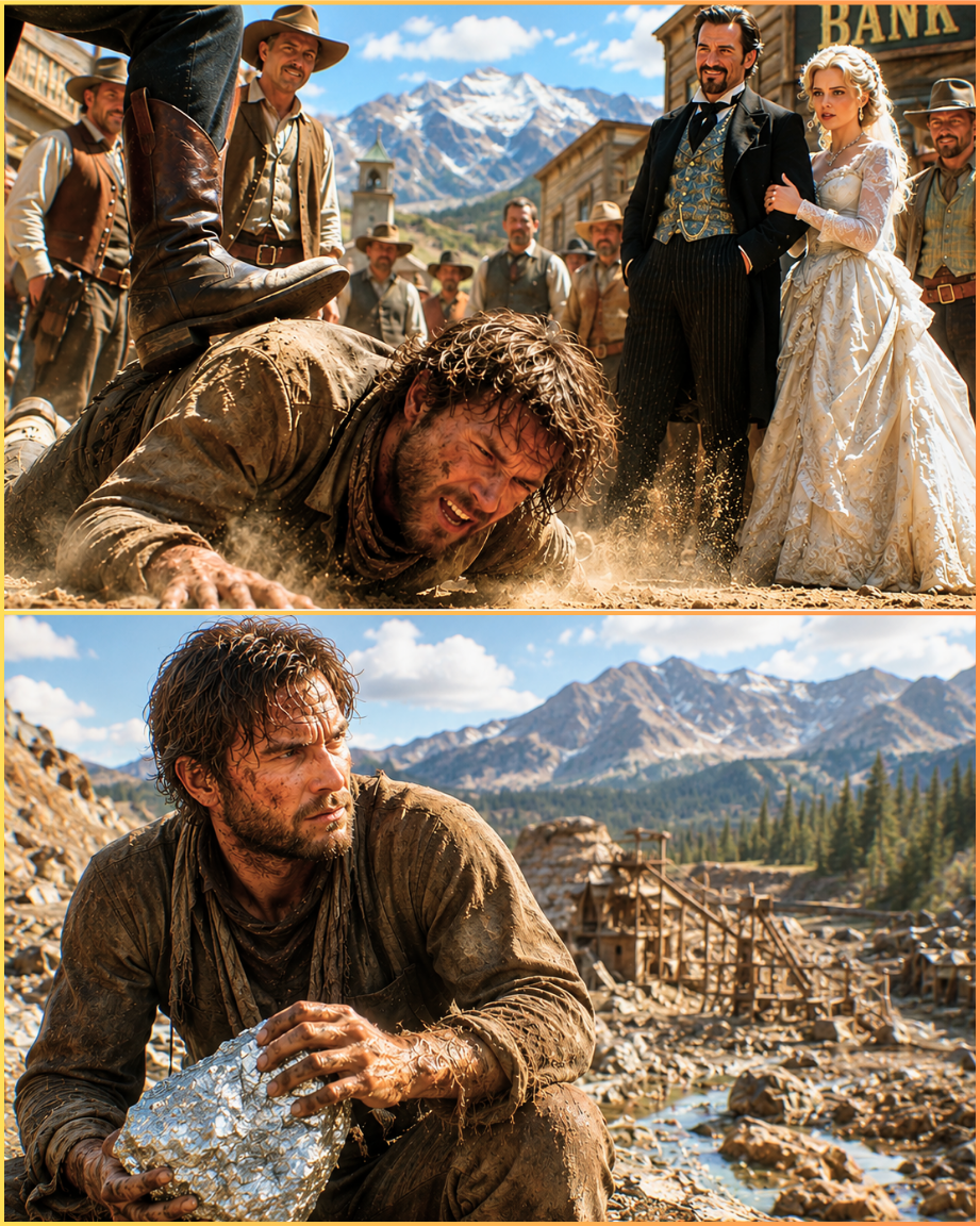 They Kicked Him Into the Dirt for Looking at the Banker’s Bride—They Didn’t Know the Ragged Mountain Man Was Sitting on the Richest Silver Vein in Colorado
