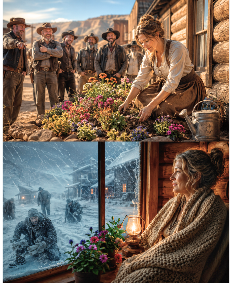 The Whole Town Called Her Crazy for Planting Flowers Against Her Cabin—Then the Worst Blizzard in 20 Years Hit and Her Thermometer Read 61° While Her Neighbors Burned Their Last Log