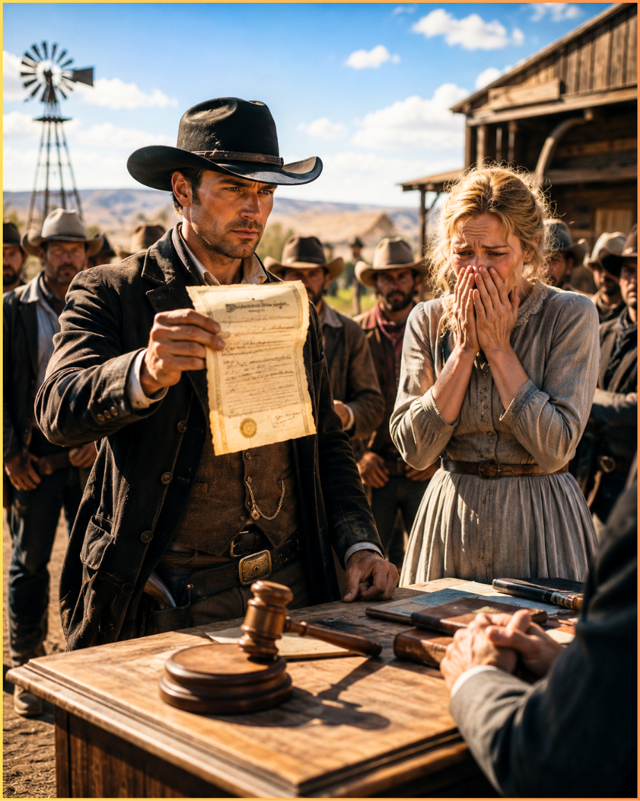 They auctioned the widow’s ranch for taxes — then a stranger uncovered the deed’s hidden owner.