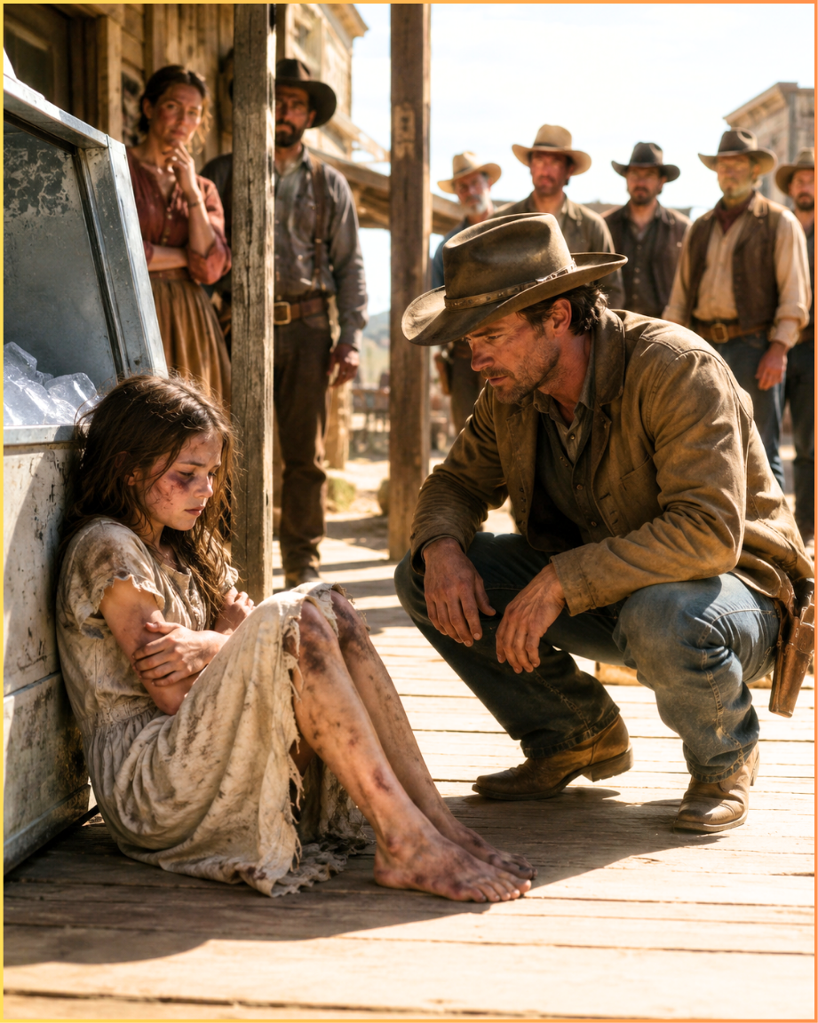 They ignored the bruised girl beside the ice machine — then a cowboy discovered why.