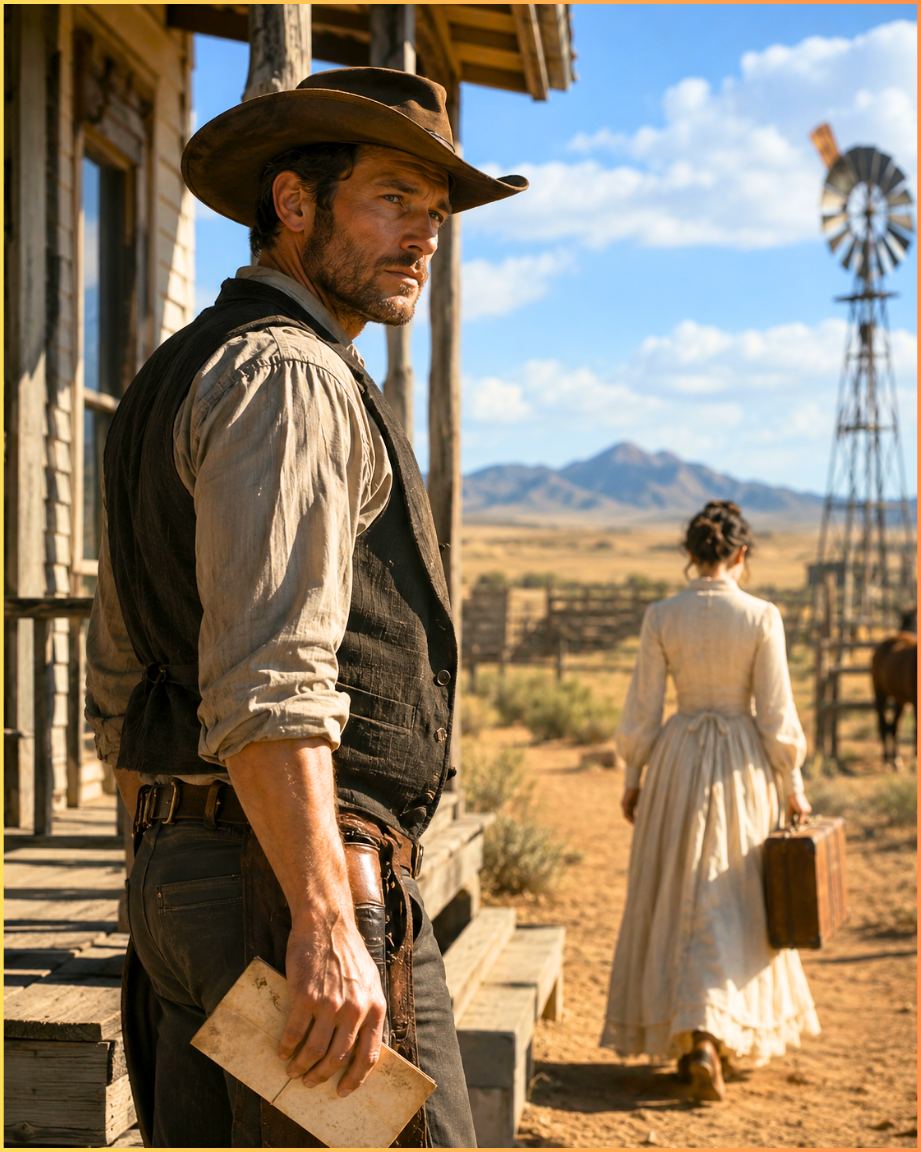 The Widowed Rancher Ordered a Practical Wife by Mail—Then She Vanished After Nineteen Days