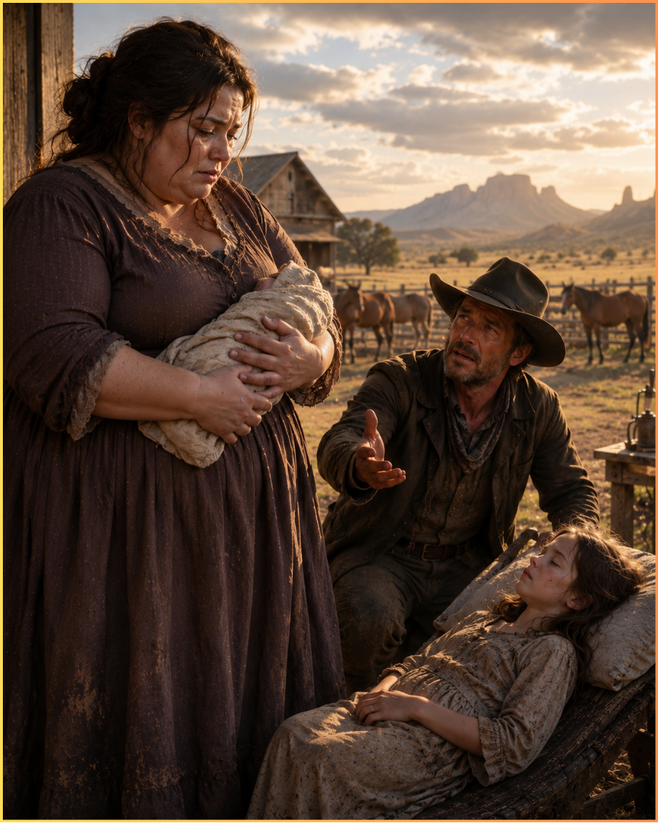 The Town Called Her Cursed After Her Baby Died — Then a Desperate Rancher Begged Her to Save the Daughter Everyone Else Had Failed