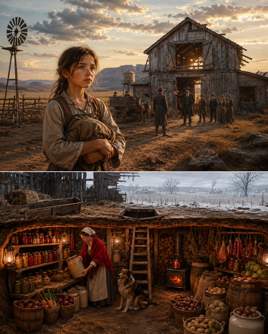 The Bank Took the Orphan Girl’s Farm and Left Her With Nothing — Then the Barn They Ignored Became the Secret That Saved the Town