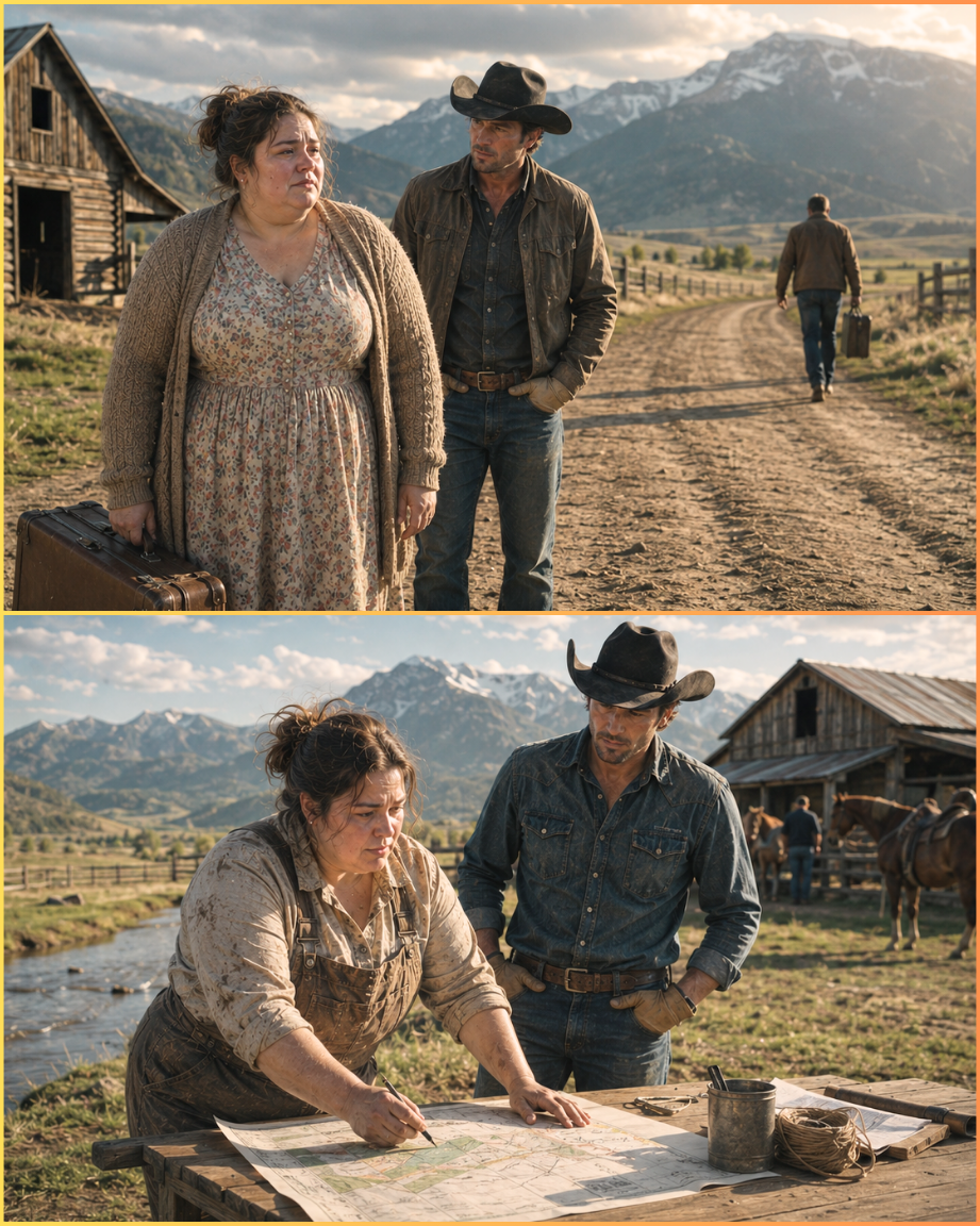 The Man She Crossed Four States to Marry Left Her in the Street — Then a Mountain Rancher Gave Her Work and Learned She Could Save His Ranch