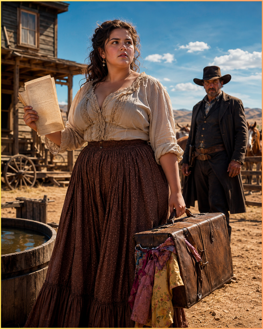 She Walked Onto the Ranch With Three Dresses and No Reputation — Then Found the Paperwork That Beat the Man Trying to Steal Its Water