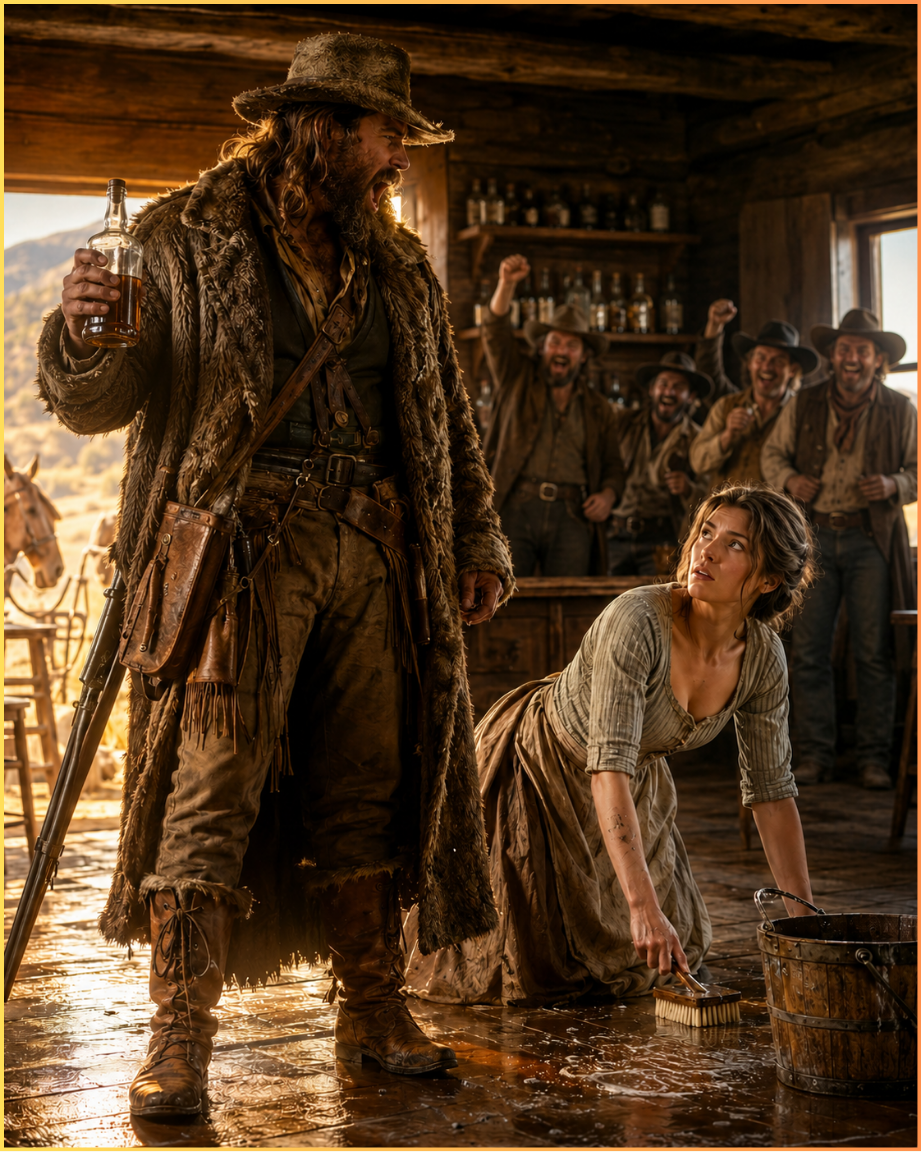 “I Need a Wife by Sundown,” the Mountain Man Said — Then the Girl Scrubbing the Floor Asked One Question