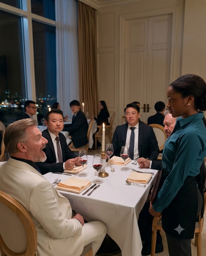 A Waitress Refused His $20 Insult — Then His $100,000 Mandarin Bet Froze the Room