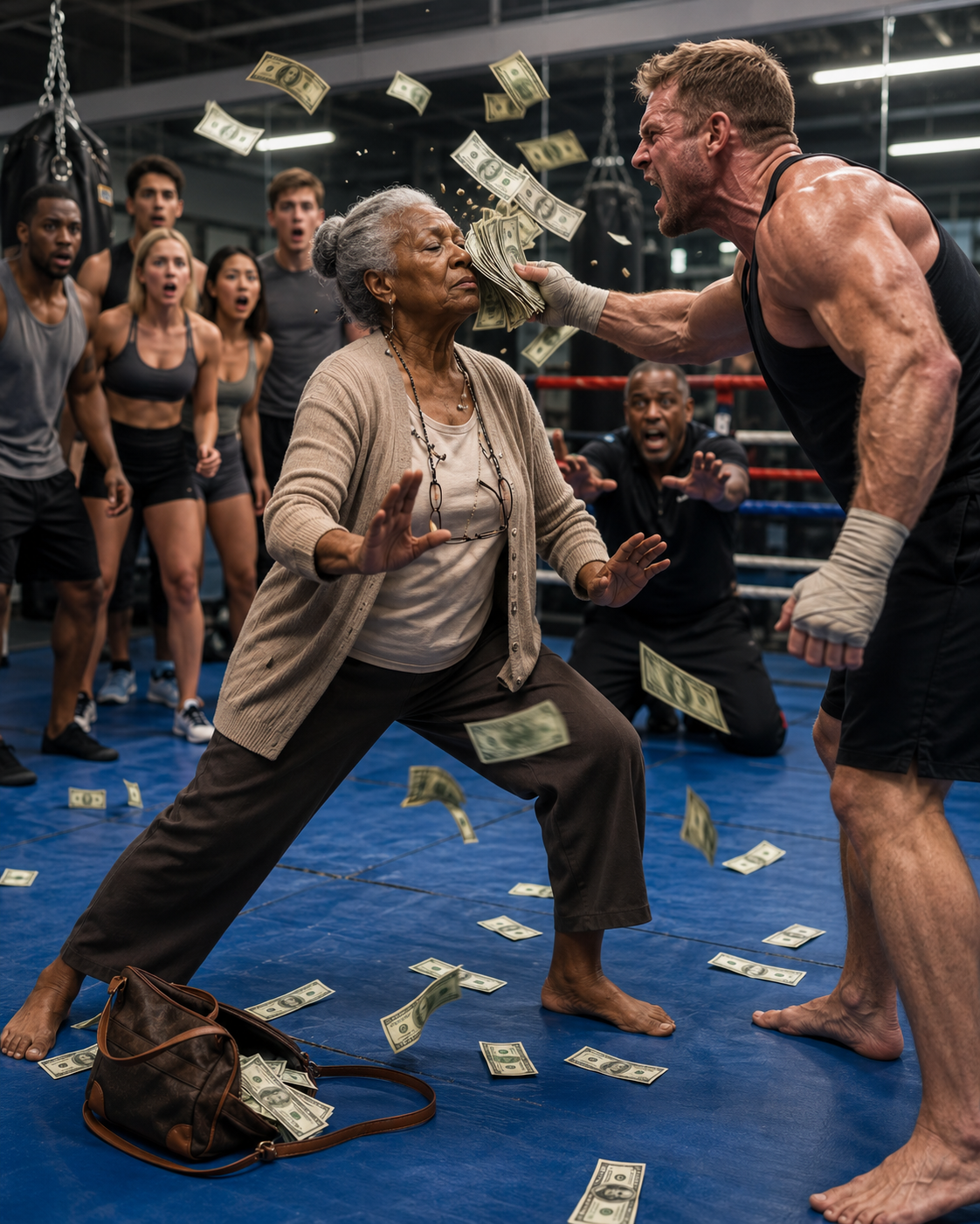 SHE WALKED INTO HIS GYM AT 62 TO DEMAND AN ANSWER — WHAT HE DID NEXT DESTROYED EVERYTHING HE BUILT