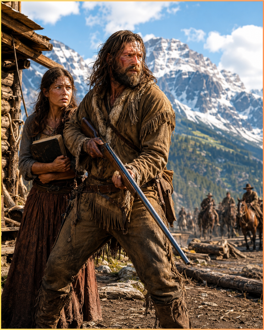 “She Stole the Devil’s Ledger,” the Mountain Man Said — Then He Took Up His Rifle to Protect Her