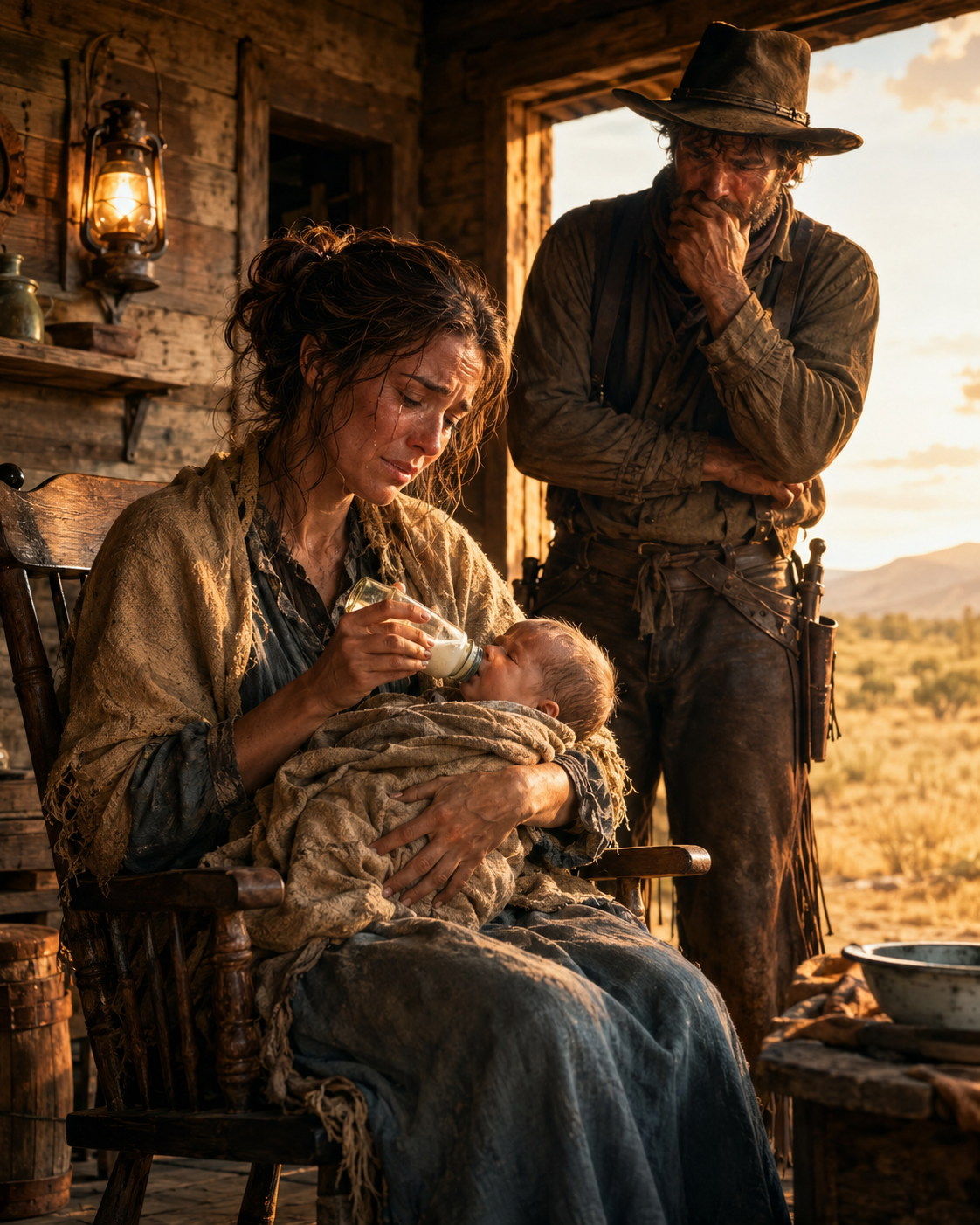 “Let Me Have Her,” the Grieving Woman Said — Then She Fed the Widower’s Dying Baby