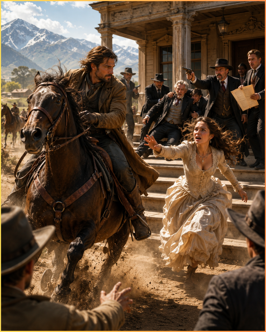 “I Need a Husband,” the Heiress Said — Then the Mountain Man Rode Down to Save Her Father’s Empire